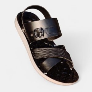 Black Sandal For Men